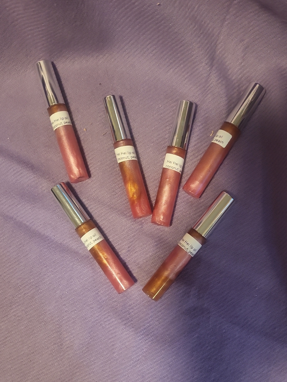 Hei Hei Coconut And Peach Lip Oil- Light Pink Qt 1